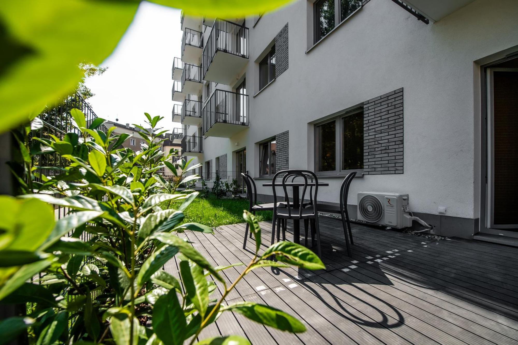 Apartament Mikolowska Z Tarasem Gliwice Zewnętrze zdjęcie